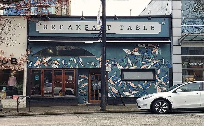 breakfast table featured
