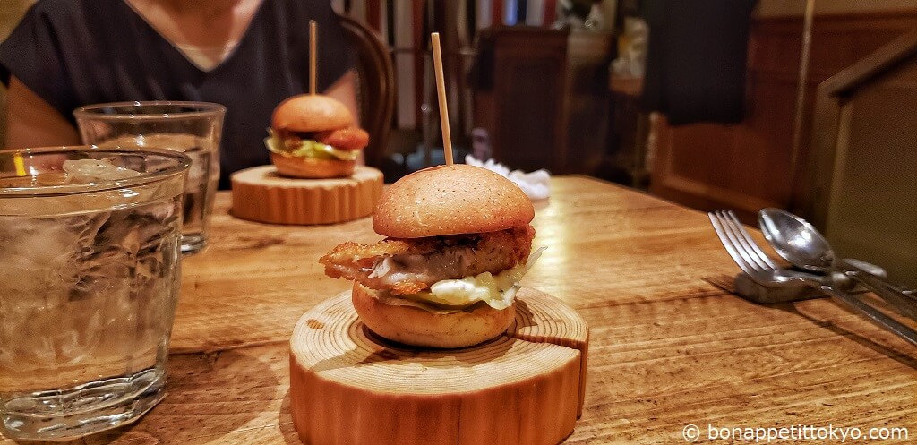 mini-fish burger