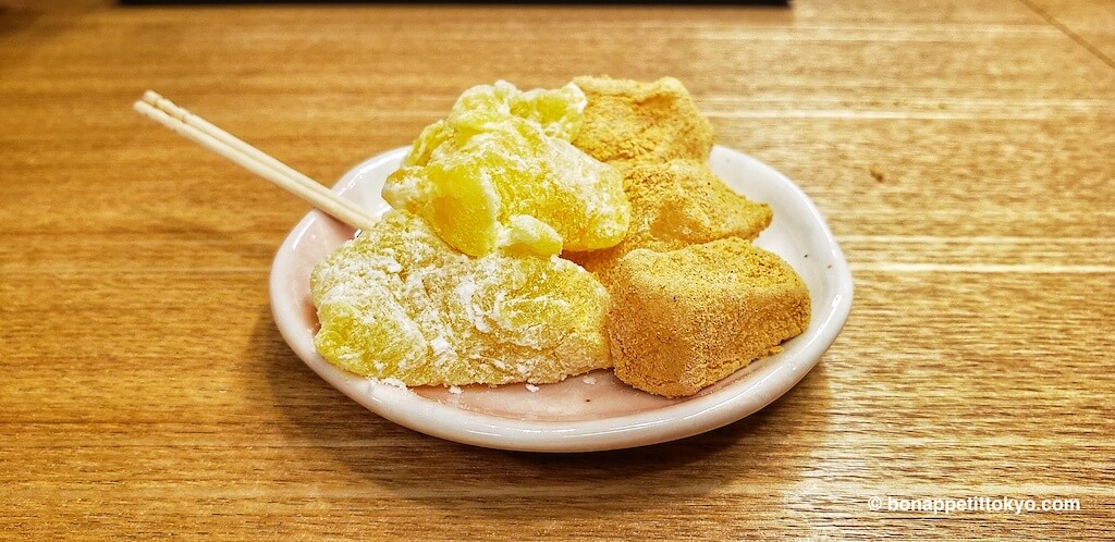 warabi mochi lemon
