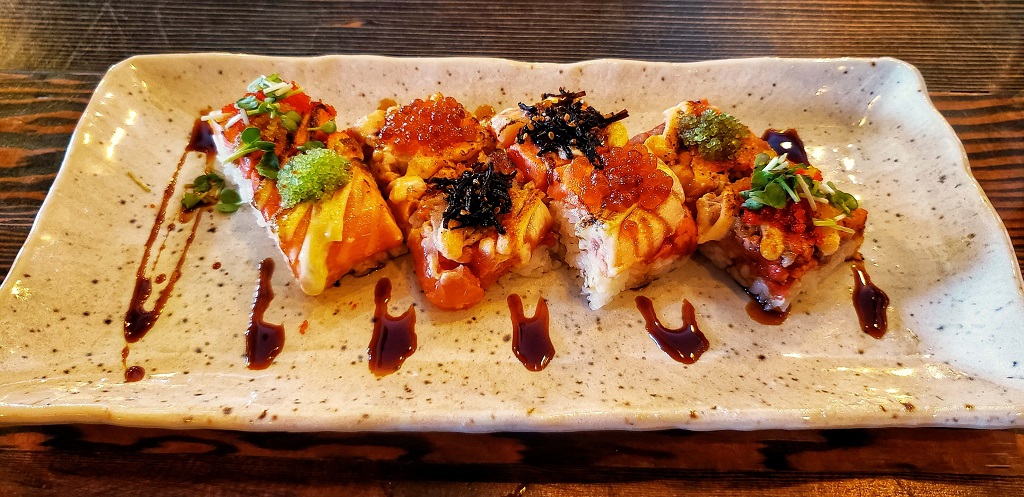 raisu aburi sushi