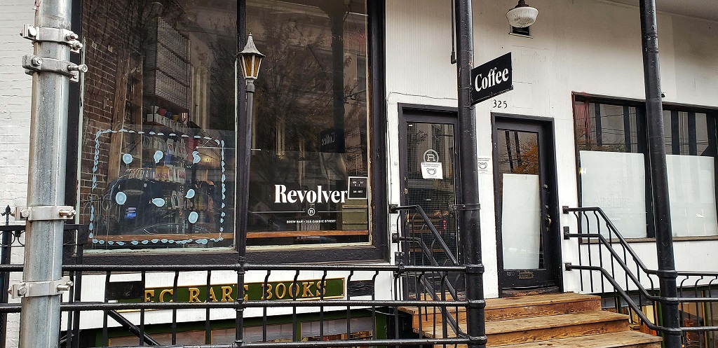 revolver coffee shop